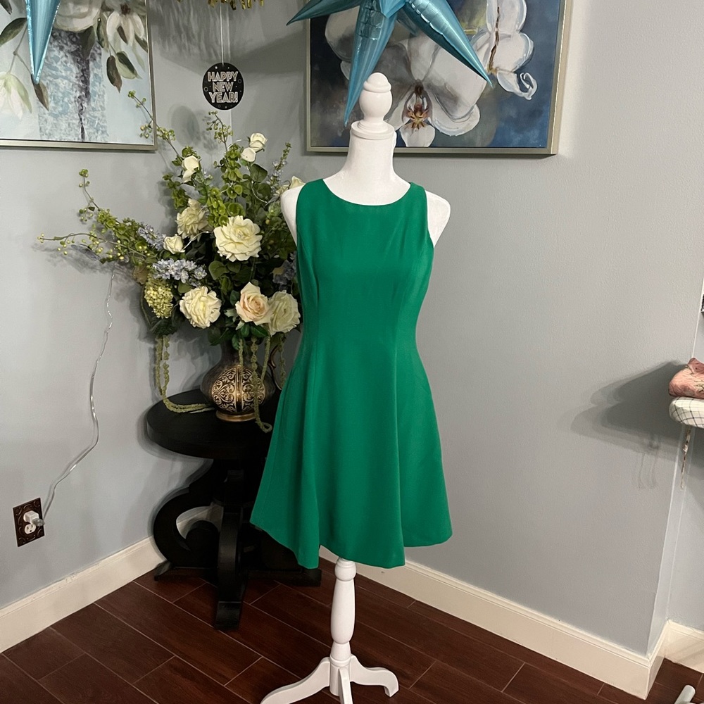 Green dress